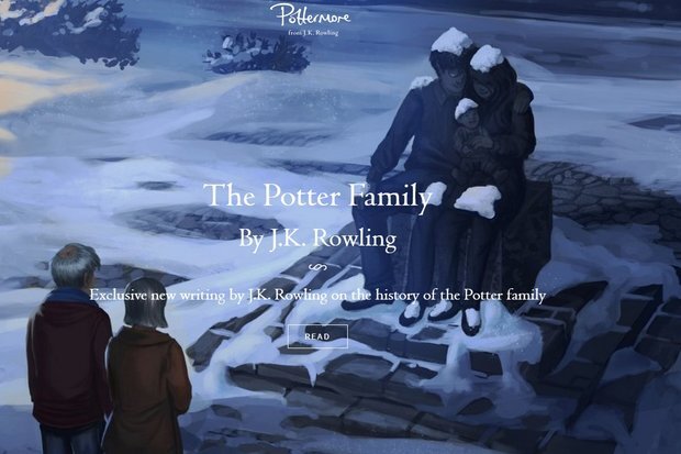 Джоан Роулинг рассказала новые подробности о семье Гарри Поттера
