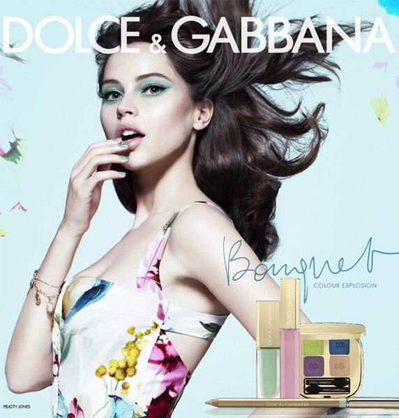 Фелисити Джонс в рекламном ролике Dolce & Gabbana