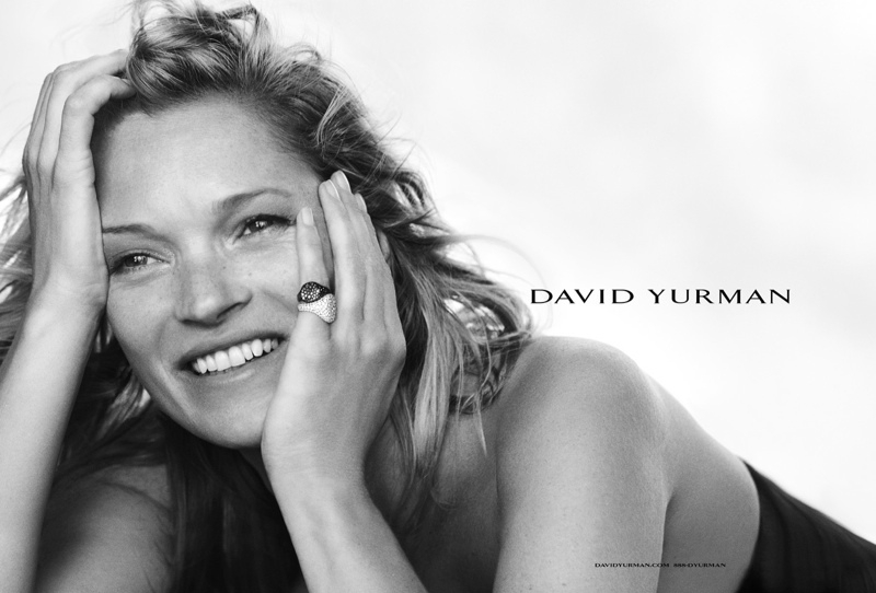 Кейт Мосс в рекламной кампании David Yurman Осень-Зима 2014