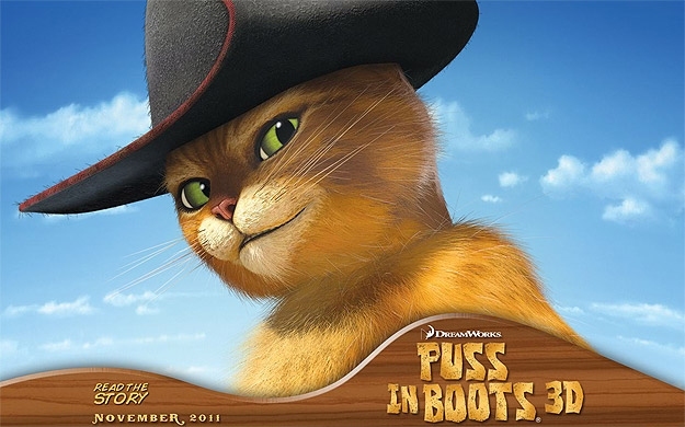 Дублированный трейлер мультфильма "Кот в сапогах 3D"