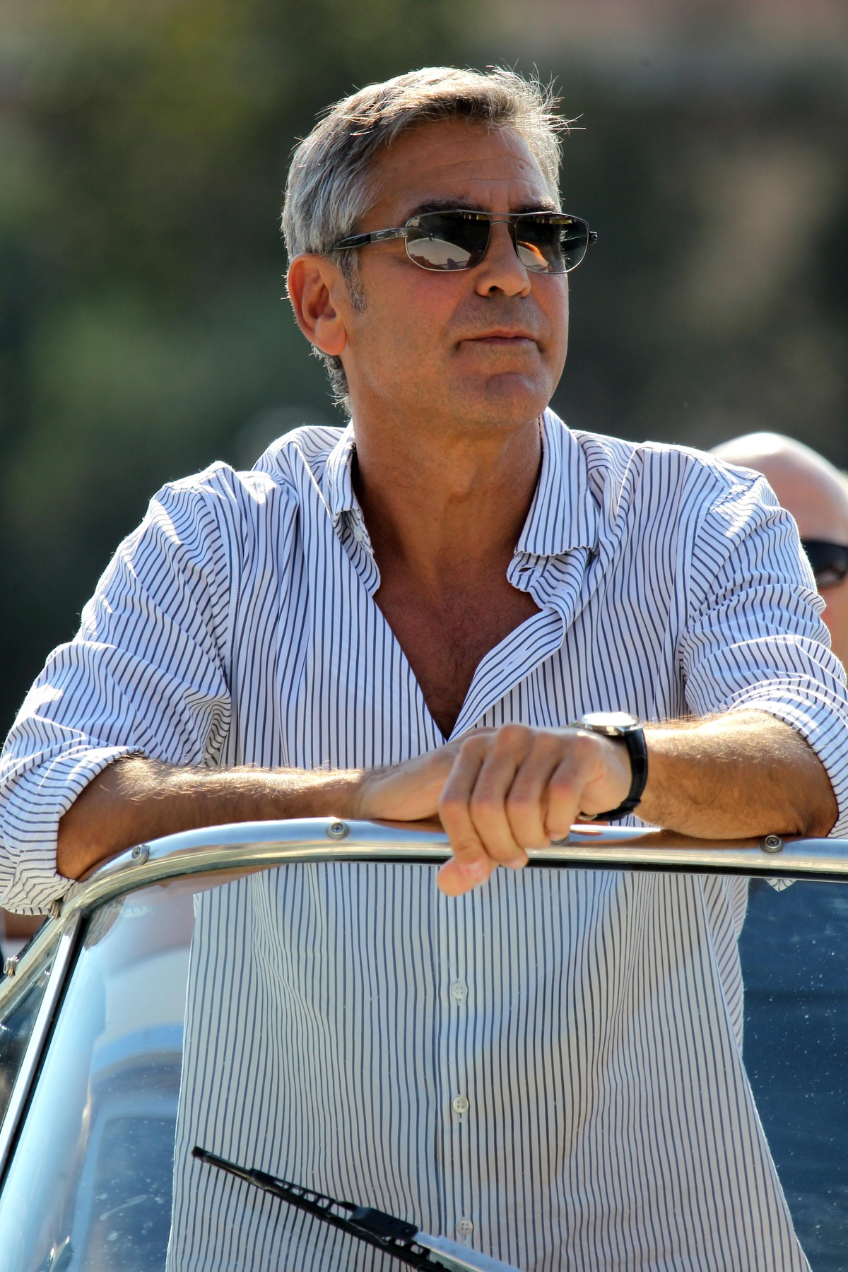 Джордж Клуни и Синди Кроуфорд в Венеции