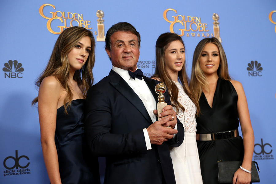 Дочери Сильвестра Сталлоне получат титул «Мисс Золотой глобус 2017»