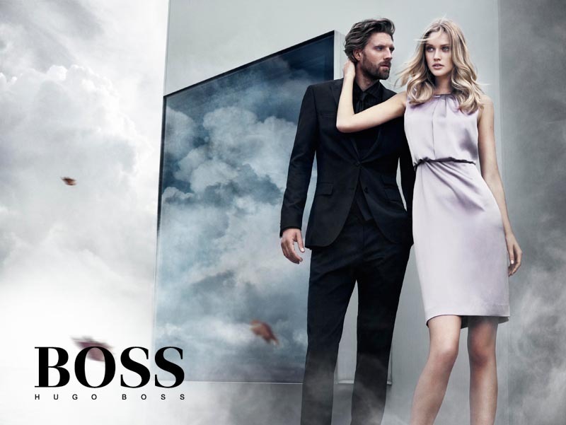 Рекламная кампания Hugo Boss. Зима 2012