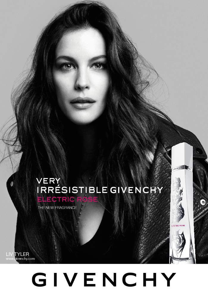 Лив Тайлер в рекламной кампании аромата Very Irr&#233;sistible Givenchy Electric Rose