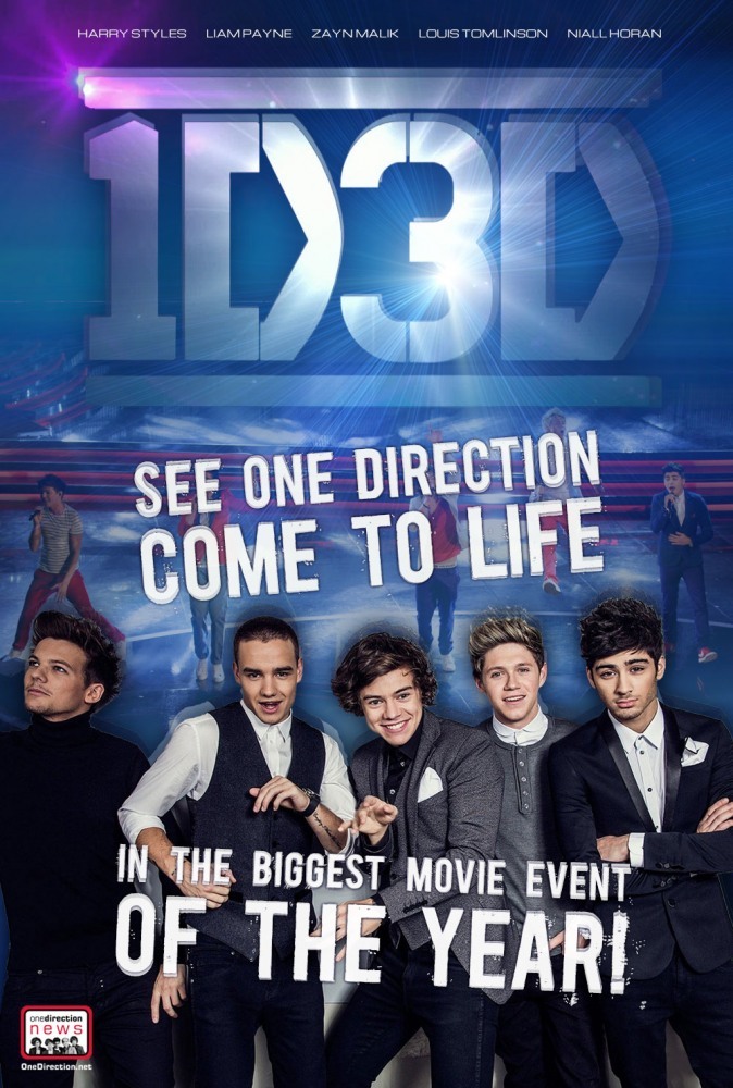 Второй трейлер фильма "One Direction: Это мы"