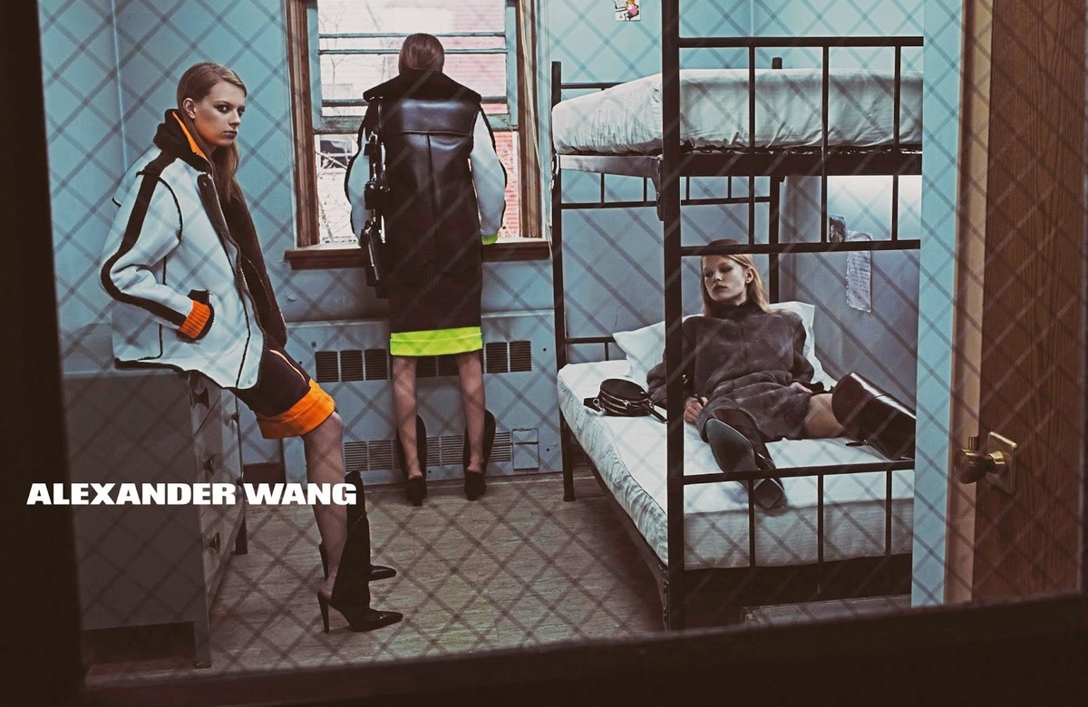 Рекламная кампания Alexander Wang. Осень / зима 2014-2015