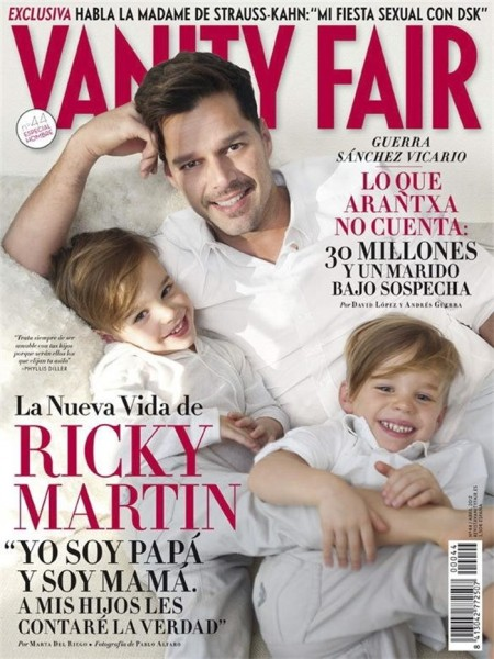 Рики Мартин в журнале Vanity Fair Испания. Апрель 2012