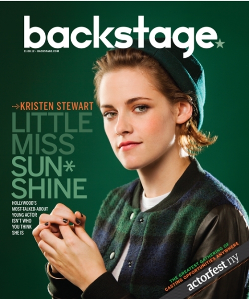 Кристен Стюарт в журнале Backstage. Ноябрь 2012