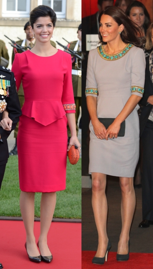 Fashion battle: принцесса Зейна и Кейт Миддлтон