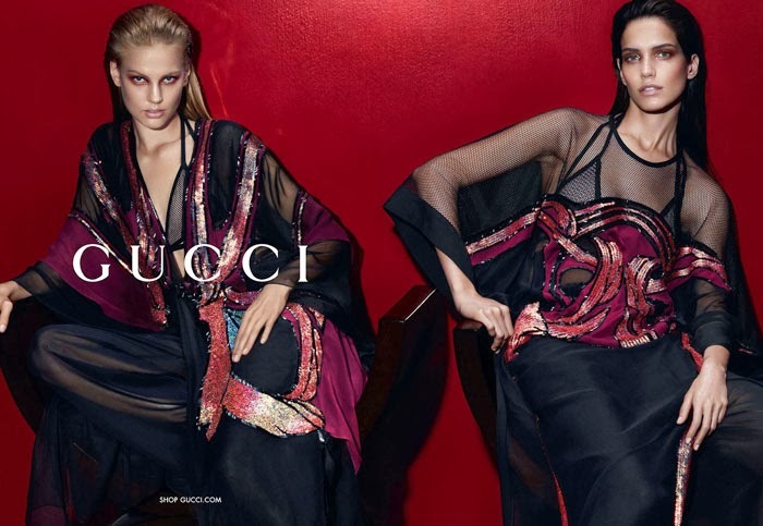 Рекламная кампания Gucci. Весна / лето 2014