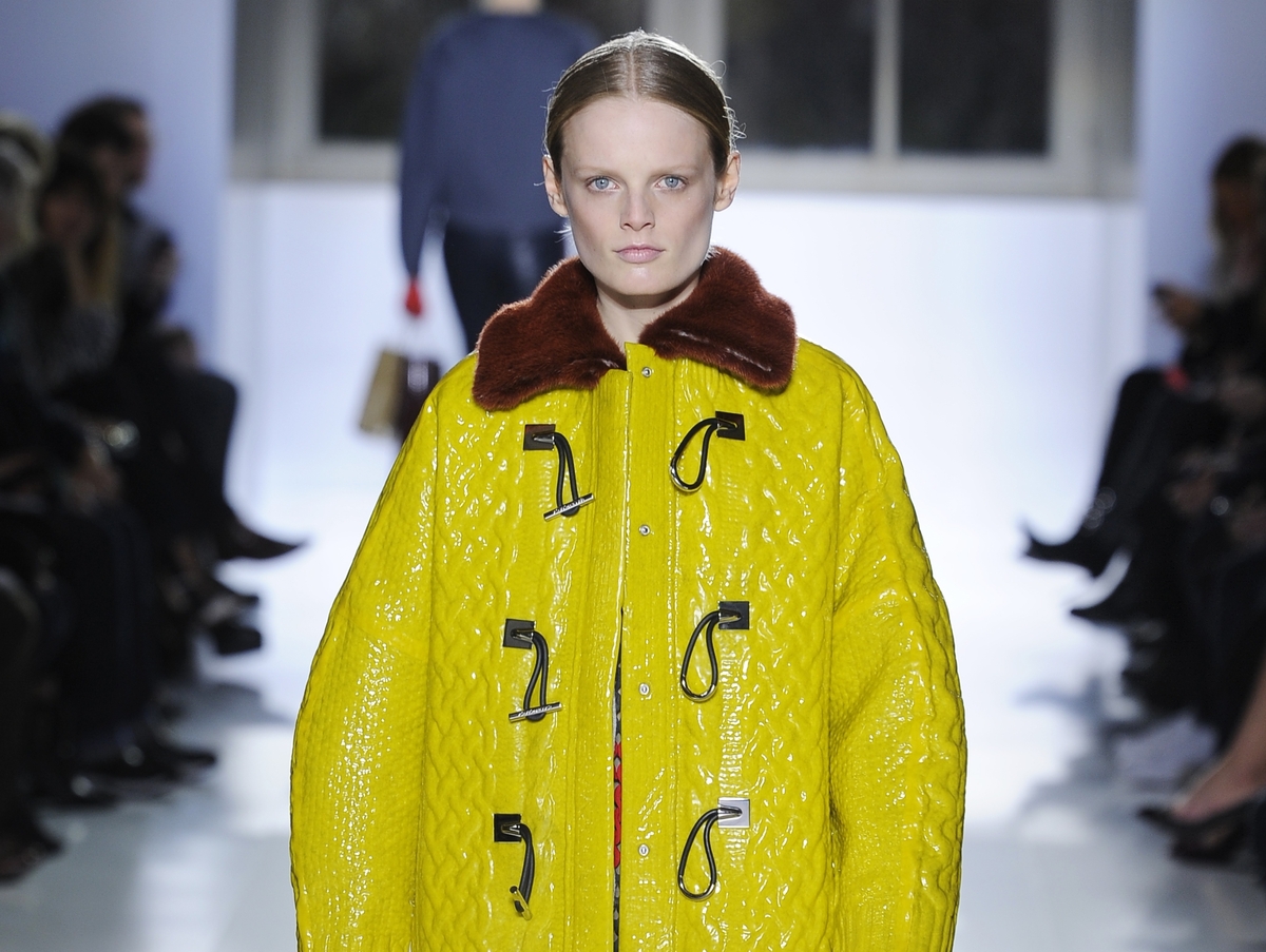 Модный показ новой коллекции Balenciaga. Осень / зима 2014