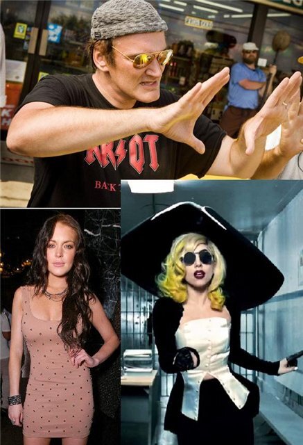 Линдсей Лохан и Lady Gaga вдохновляют Квентина Тарантино
