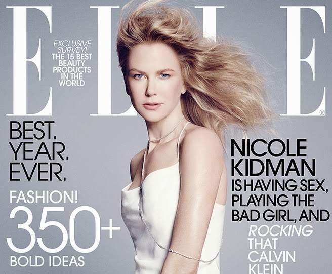 Updated: Николь Кидман в журнале Elle. Январь 2015