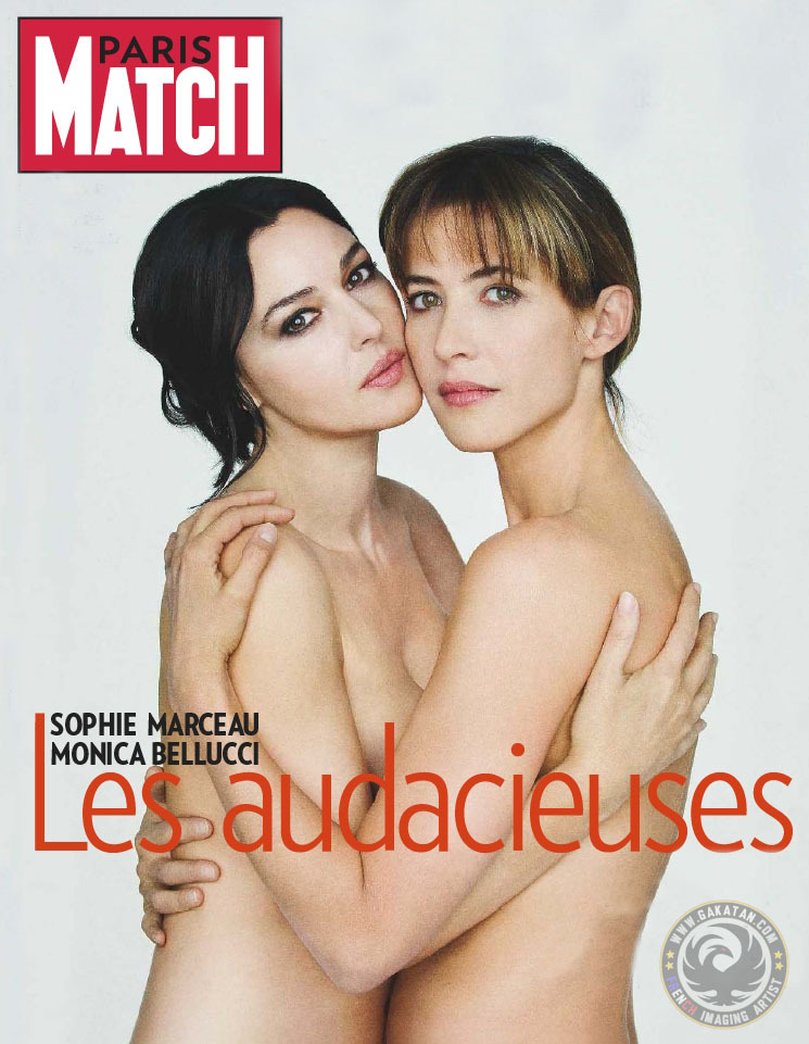 Моника Беллуччи и Софи Марсо для журнала Paris Match. Май 2009