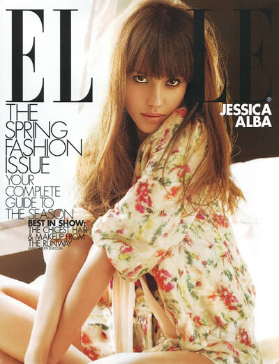 Джессика Альба в журнале Elle. Март 2009
