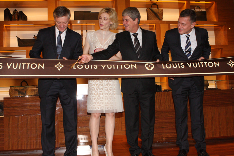Кейт Бланшетт на открытии бутика Louis Vuitton в Сиднее