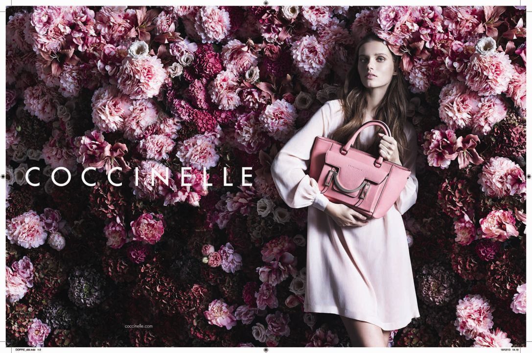 Рекламная кампания Coccinelle. Весна / лето 2014