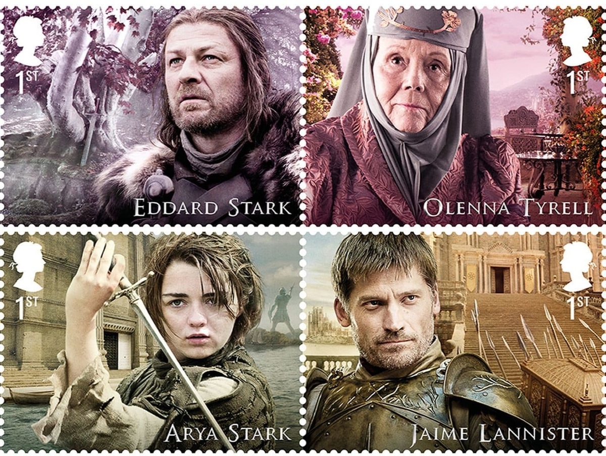 Фото: британская почта выпустит марки с героями «Игры престолов»