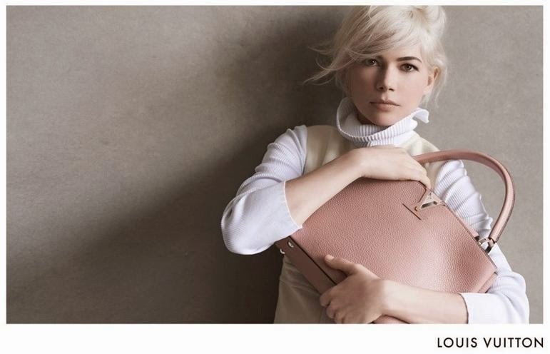 Мишель Уильямс в рекламной кампании Louis Vuitton. Осень / зима 2014