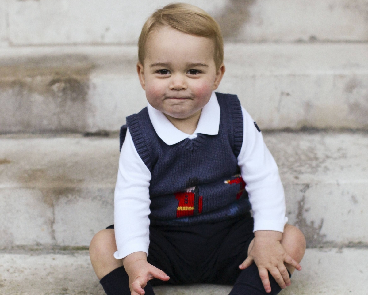Новые фото маленького принца Джорджа