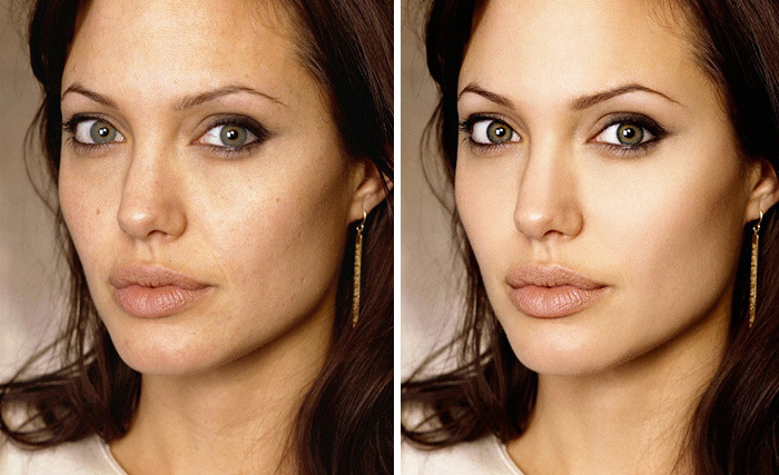 Чудеса фотошопа: знаменитости до и после обработки в глянце
