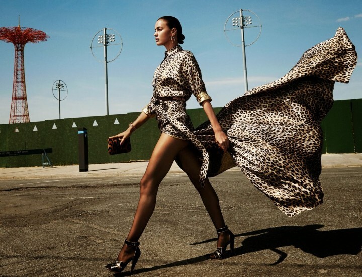 Хищница Ирина Шейк в журнале Vogue. Испания. Сентябрь 2014