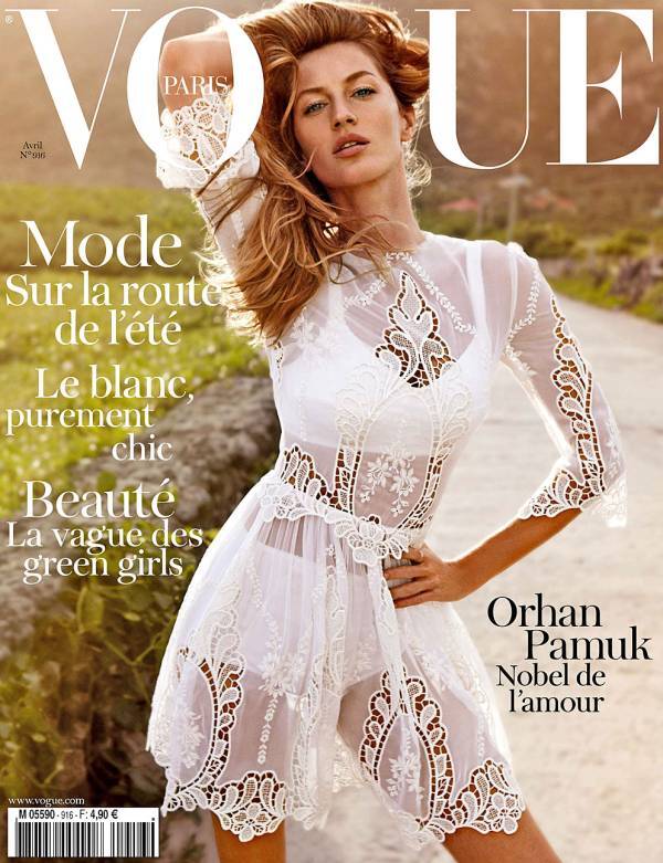 Жизель Бундхен в журнале Vogue Paris. Апрель 2011