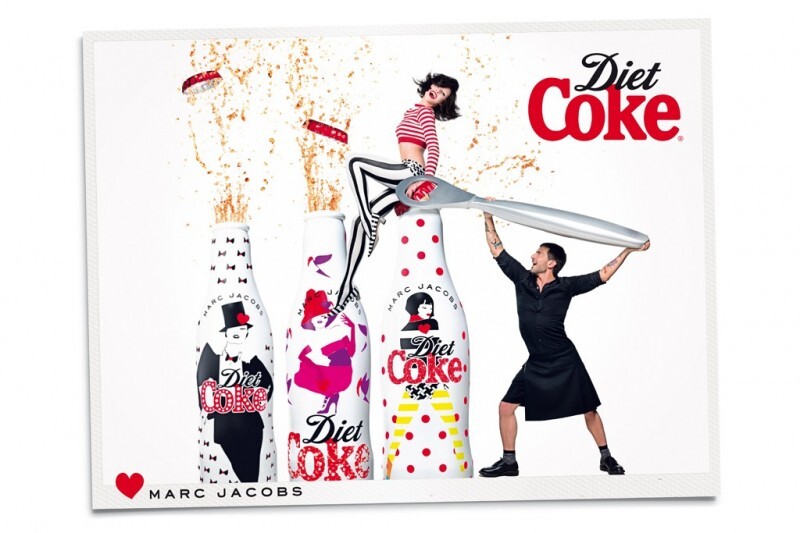 Марк Джейкобс в рекламной кампании Diet Coke