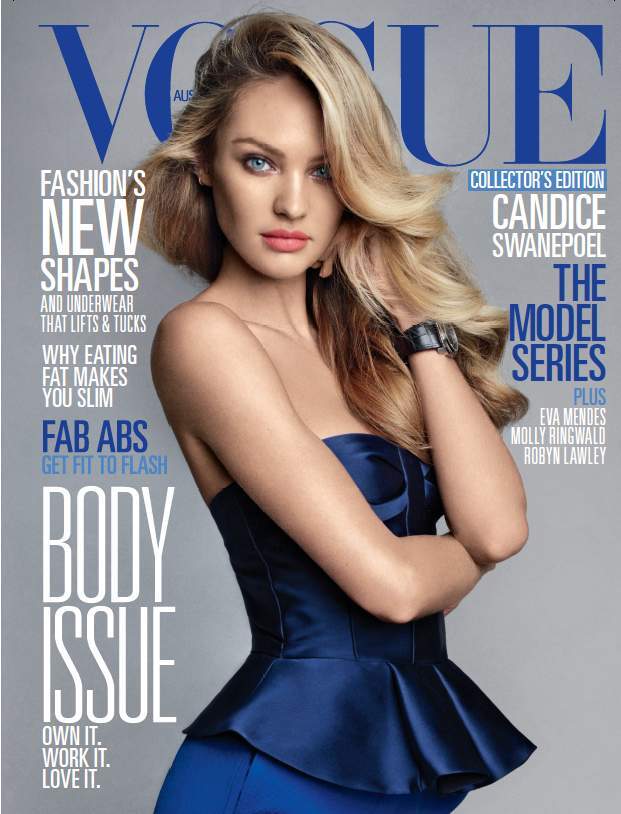 Кэндис Свейнпол в журнале Vogue Австралия. Июнь 2013