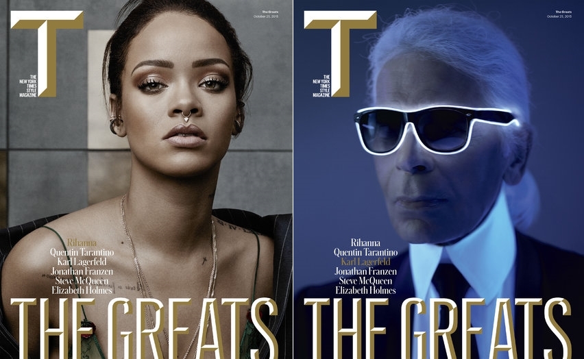 Рианна и другие "великие" на обложке специального выпуска The New York Times Style Magazine