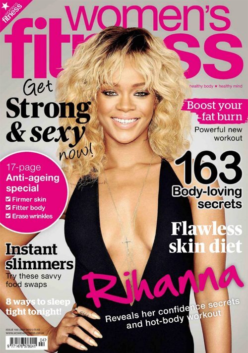 Рианна в журнале Women&#39;s Fitness Великобритания. Май 2012