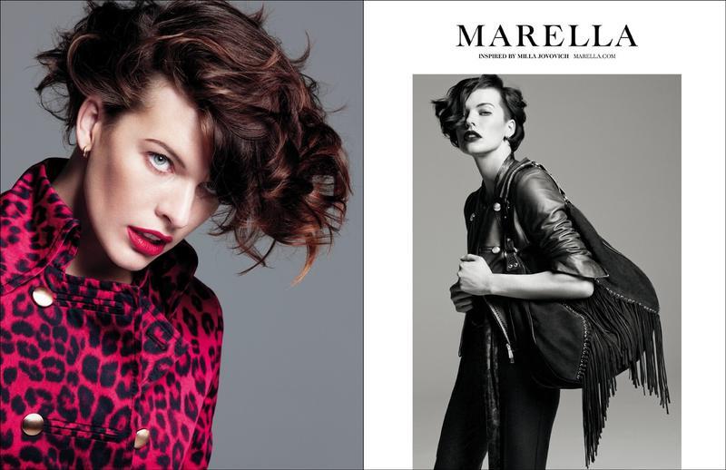 Милла Йовович в рекламной кампании Marella. Осень / зима 2012-2013