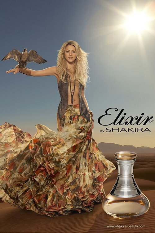 Шакира создала новый аромат Elixir