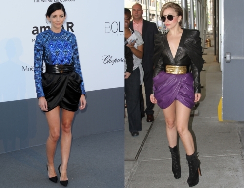 Fashion battle: Либерти Росс и Lady GaGa
