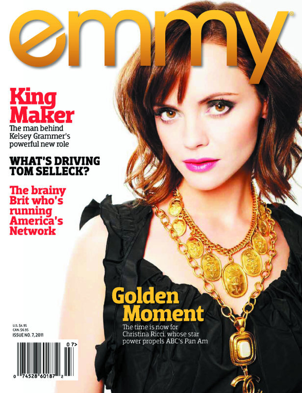 Кристина Риччи в журнале Emmy. Декабрь 2011