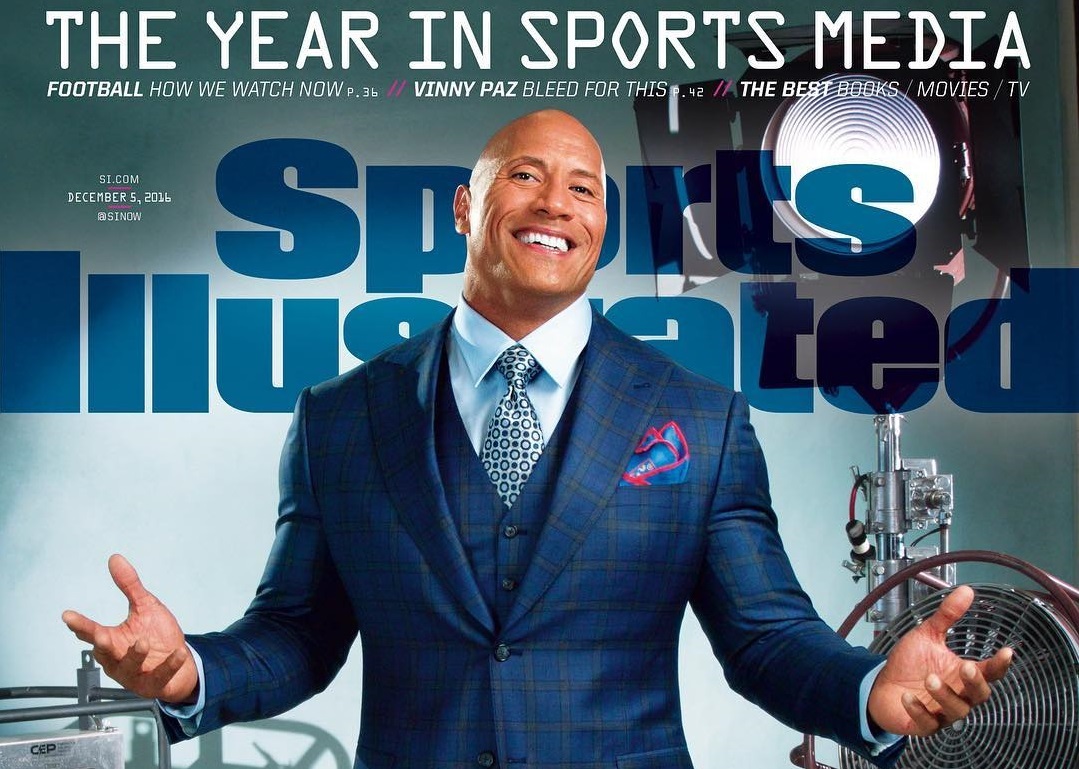 Дуэйн Джонсон украсил обложку Sports Illustrated