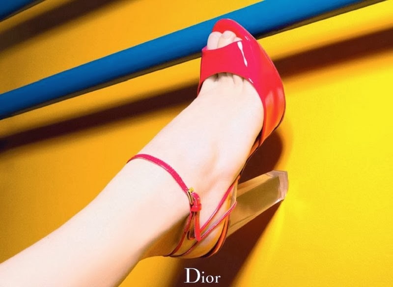Рекламная кампания обуви Dior Cruise 2014