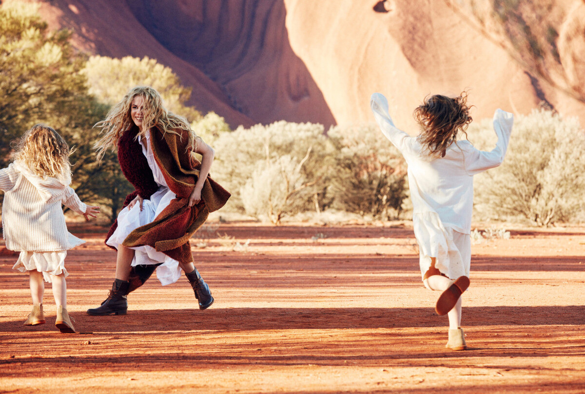 Николь Кидман в новой фотосессии для Vogue Австралия