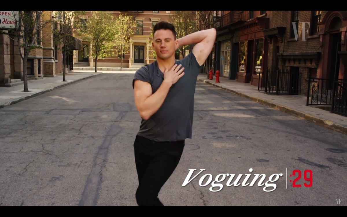Видео: Ченнинг Татум повторяет известный танец из клипа Мадонны