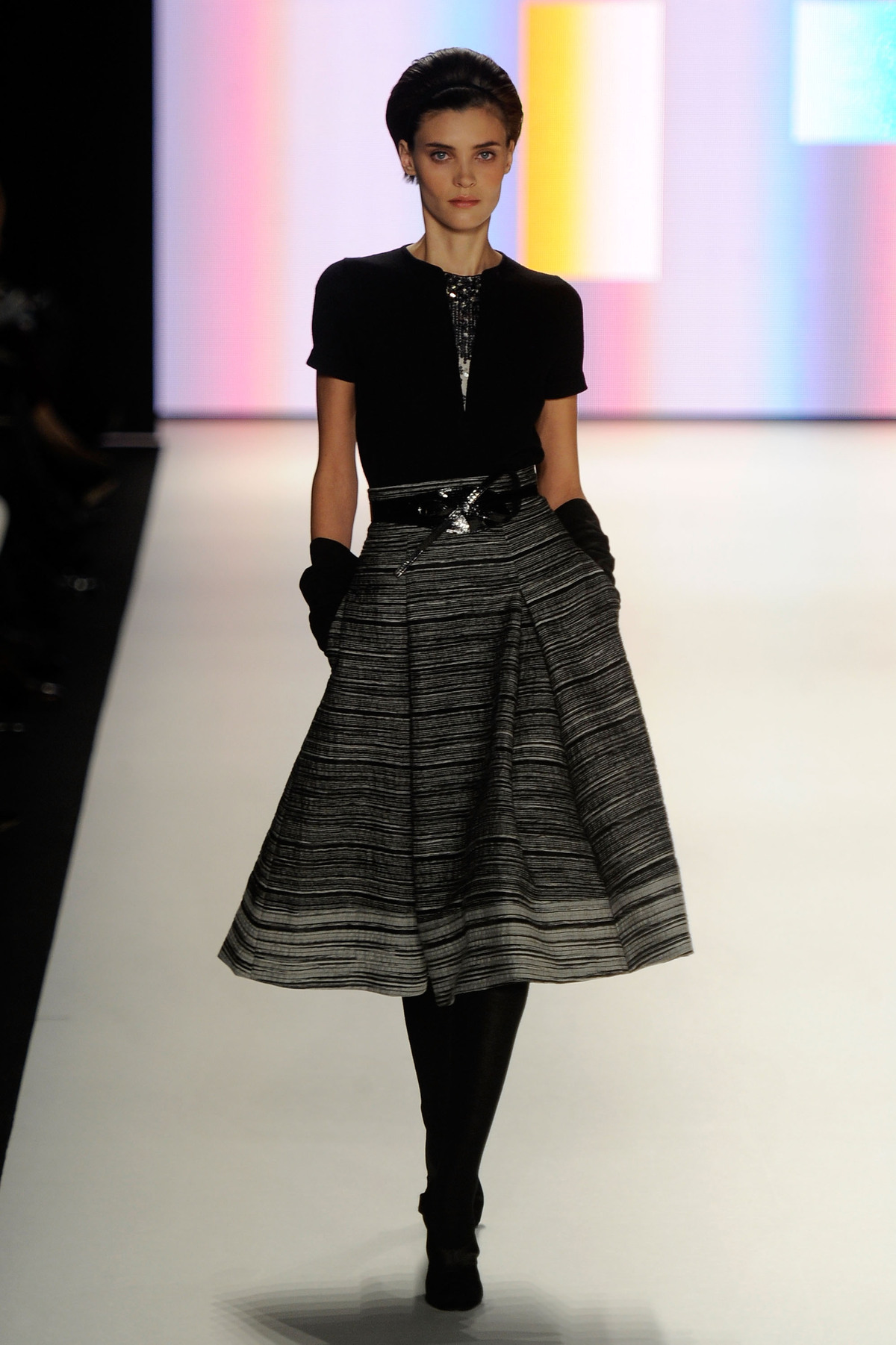Модный показ Carolina Herrera. Осень / зима 2012-2013