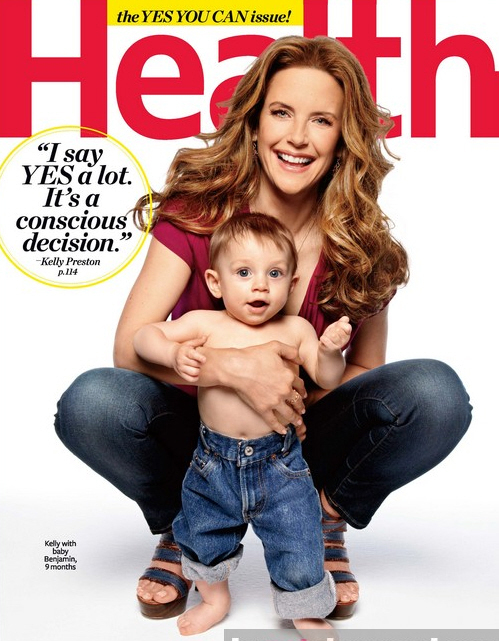 Келли Престон в журнале Health. Сентябрь 2011