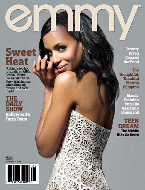 Керри Вашингтон в журнале  Emmy. Июнь 2013