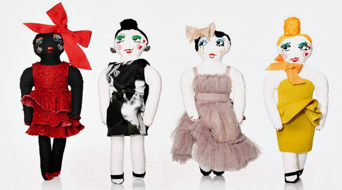 Рождественские куклы от Lanvin