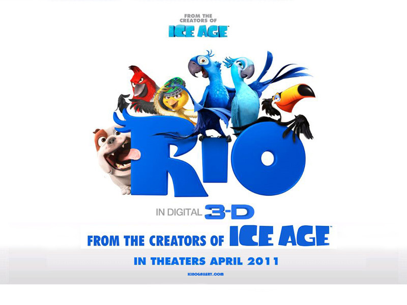 Второй трейлер фильма "Рио 3D"