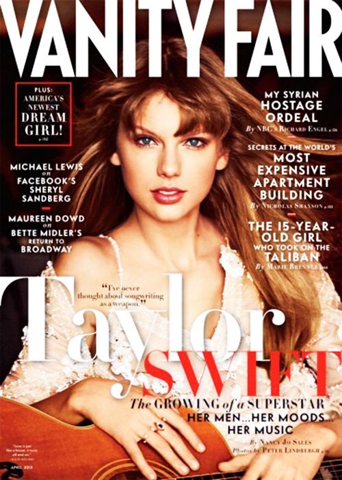 Тейлор Свифт о своих отношениях и Гарри Стайлсе в интервью журналу Vanity Fair. Апрель 2013