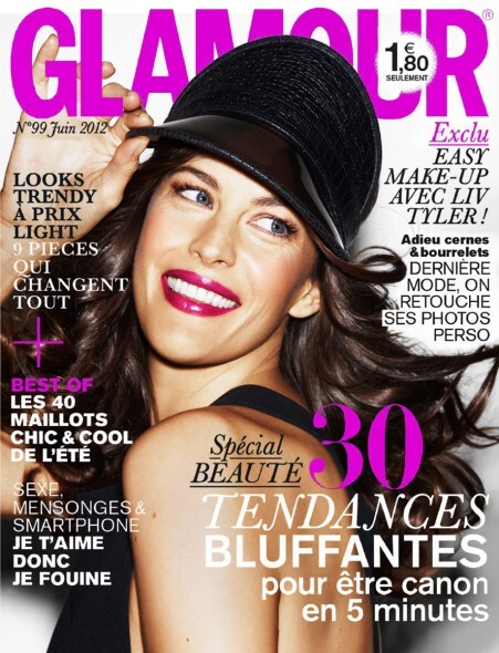 Лив Тайлер в журнале Glamour Франция. Июнь 2012