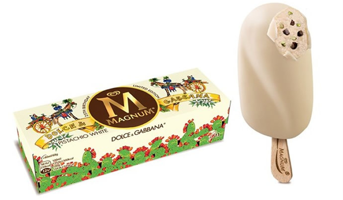 Мороженое Magnum ограниченным тиражом от Dolce and Gabbana