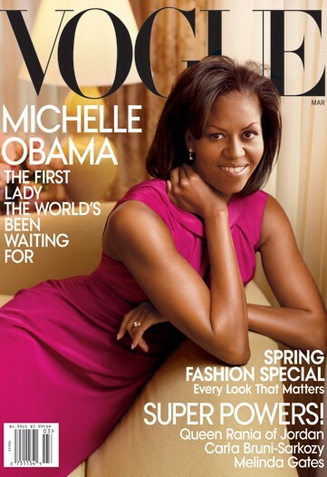 Мишель Обама в журнале Vogue. Март 2009