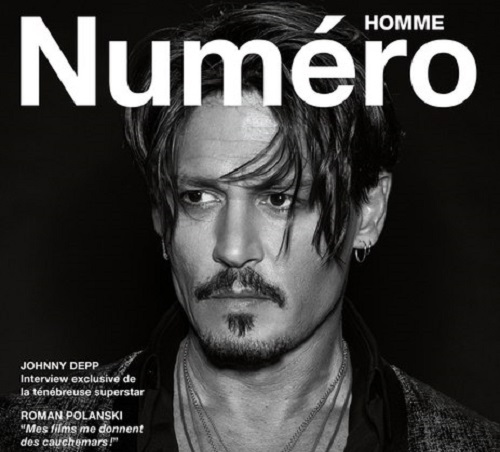 Джонни Депп в новой фотосессии для Numero Homme