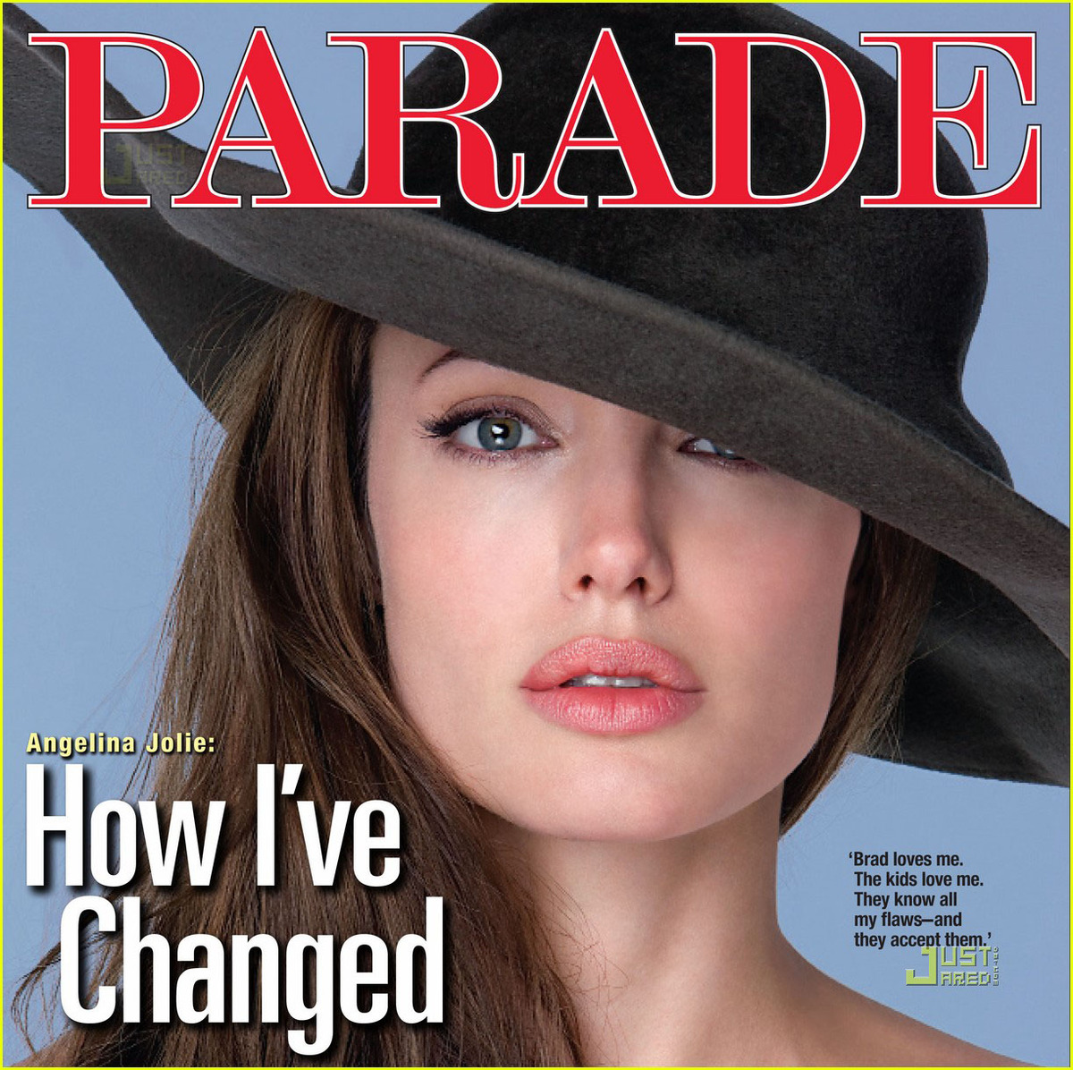 Интервью Анджелины Джоли для журнала Parade